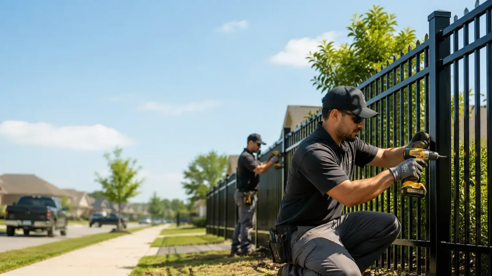 Metal Fence Installation in Chambersville, PA